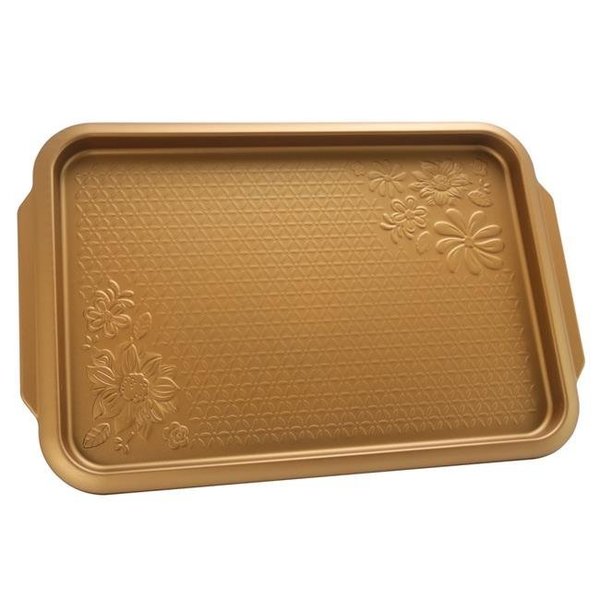 Gibson Home Gibson Home 120793.01 15 in. Country Kitchen Cookie Sheet Tray; Copper Embossed 120793.01